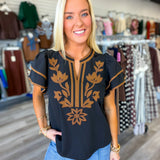 The Sienna Embroidered Top