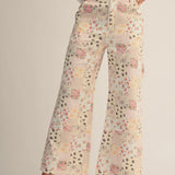 Spring Patchwork Pants
