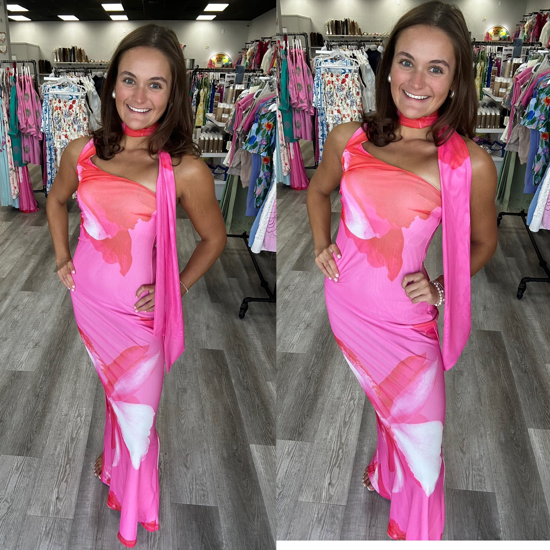 Painted in Pink Dress