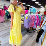 Sweet Escape Eyelete Mid Dress