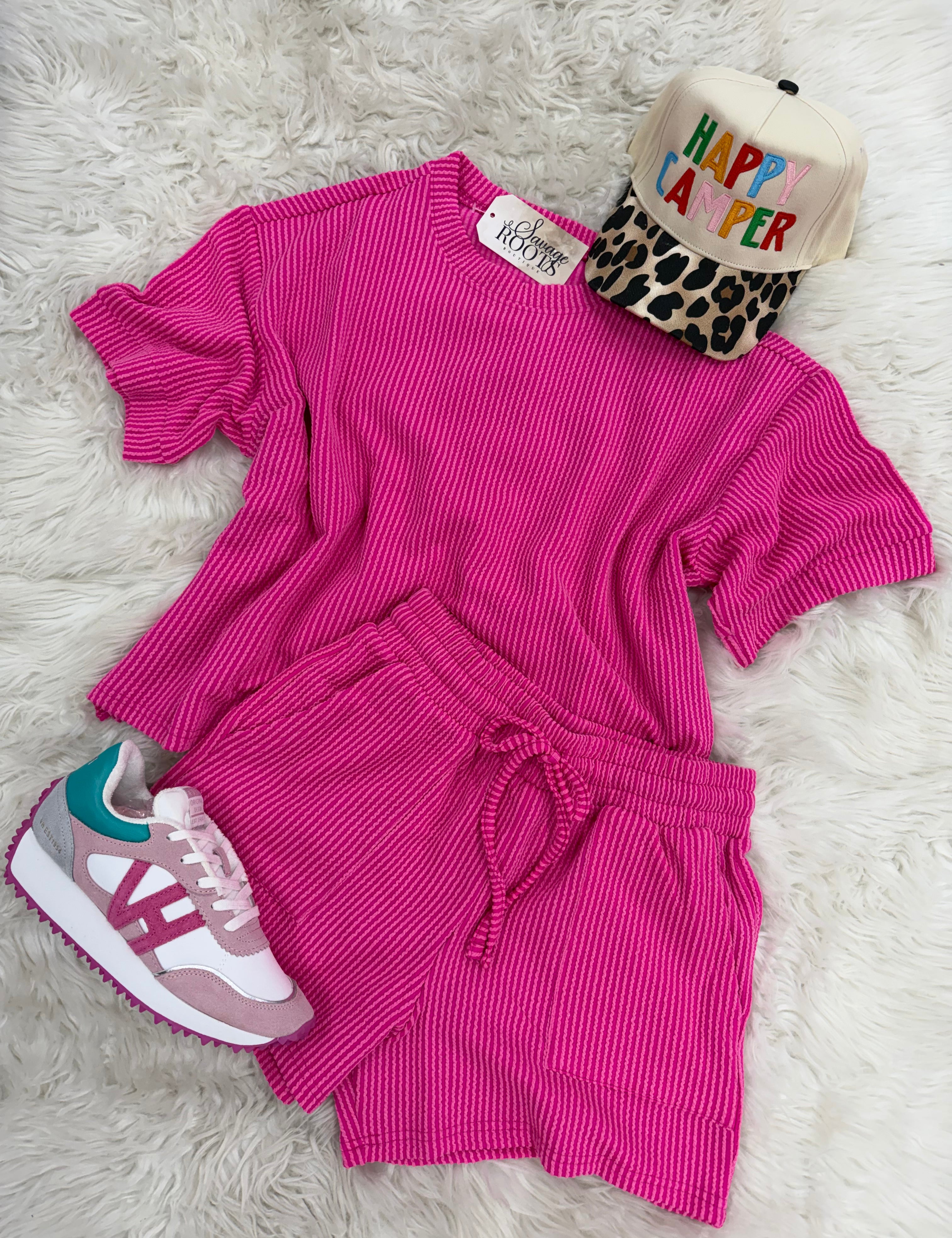 Ready to Go Ribbed Set