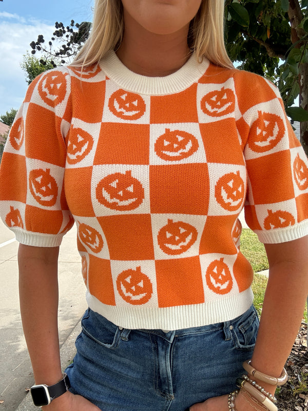 Pumpkin Sweater