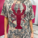 Crawfish Camo Graphic Tee