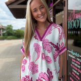 Off the Vine Top Pink
