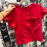 I'm The Present Ribbon Bow Top Red