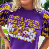 Tiger Sequin Funny Gameday Top