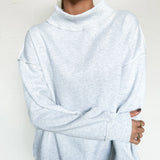 Color Me Comfy Mock Neck Sweatshirt