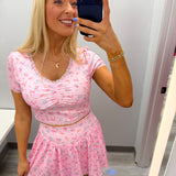 Floral Printed Atheleisure Set