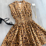 Leopard Zip Dress