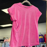 My Favorite Find | Acid Wash Cuffed Short Sleeve Tee