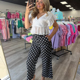 Chic Moment Polka Dot Pants