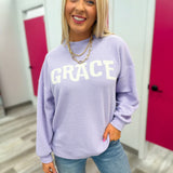 Grace Lavender Top