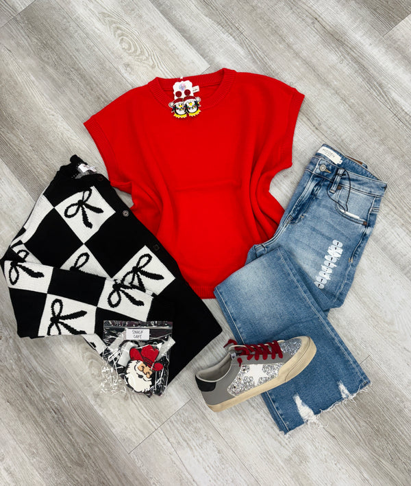 BLACK FRIDAY | Viscose Sweater Vest | 2487A