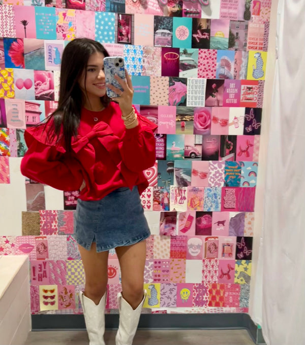 I'm The Present Top Longsleeve