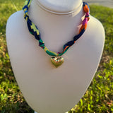 Scarf Bandana Charm Necklaces