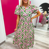 The Market Day Midi | Pink