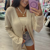 Bow Tie Front Cardigan