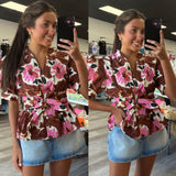 The Autumn Blooms Bow Top