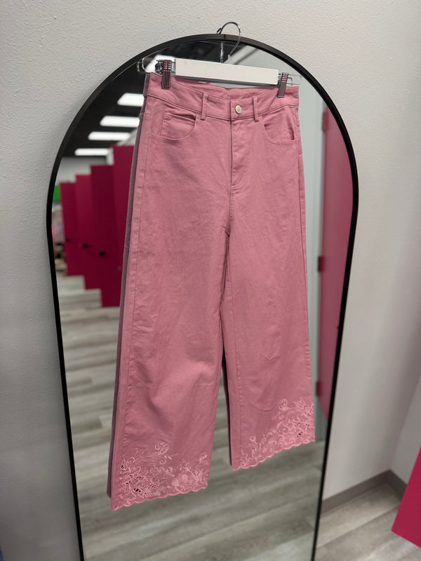 Sweet Escape Scallop Pants
