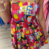 Cuban Nights Scallop Dress