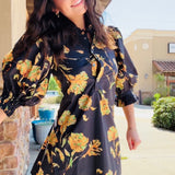 Caught In The Flowers Dress