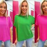 Bright Side Ribbed Top