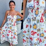 Seaside Picnic Dress