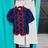 Lovely in Navy Top