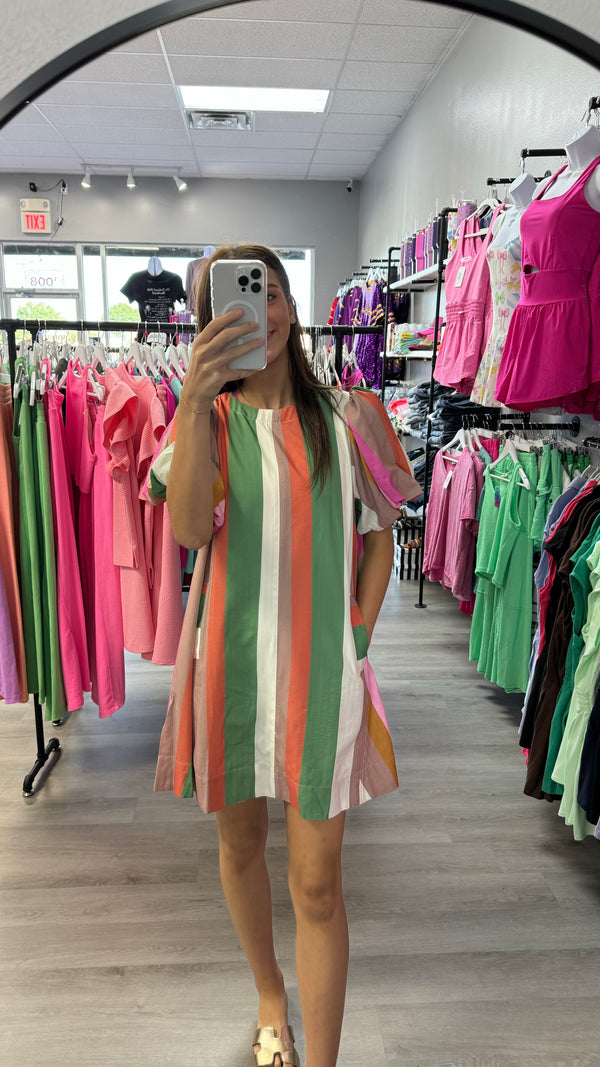 It's A Girl Thing Striped Dress