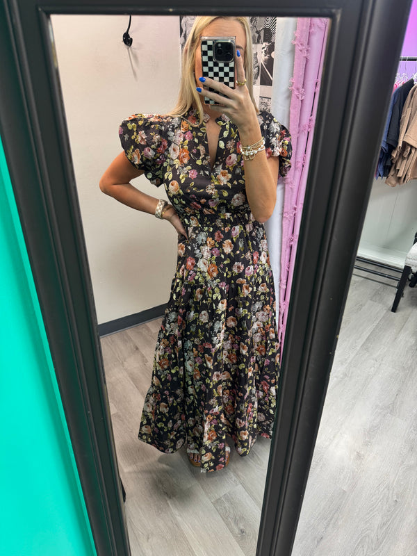 Autumn Floral Dreams Dress