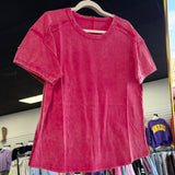 Your Best Basic Tee | Acid Wash with Seam Detail