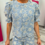 The Sweet Statement Lace Top