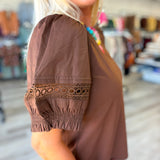 The Everly Puff Sleeve Top