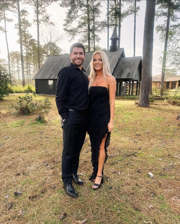 Turning Heads Tube Ruffle Maxi