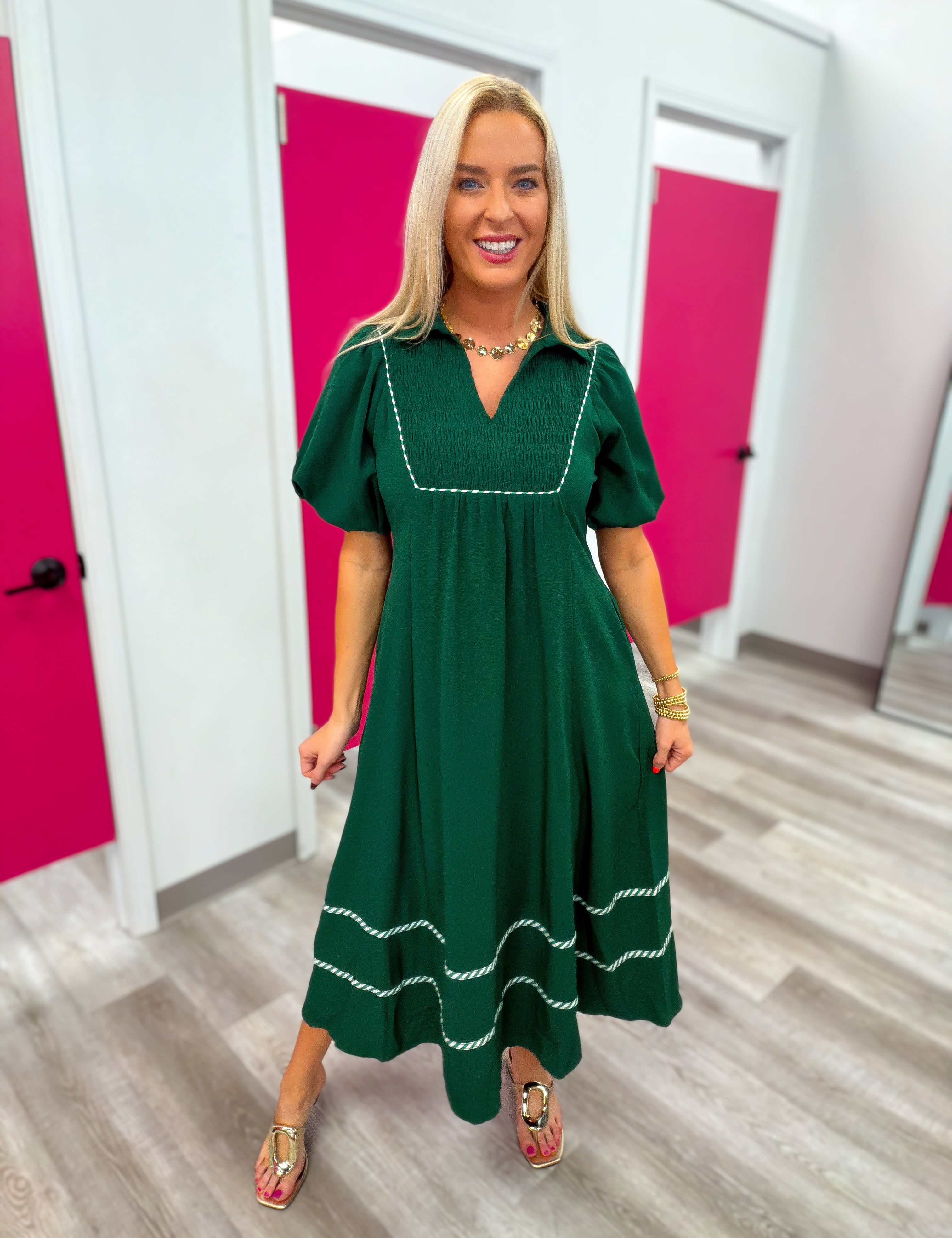 The Autumn Lane Midi Dress