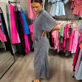Meet Me Half Way V-Neck Jumpsuit