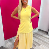 Golden Hour Grace Midi Dress
