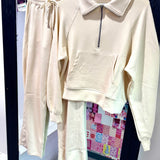 You Found Me - High-Waist Drawstring Straight-Cut Pants