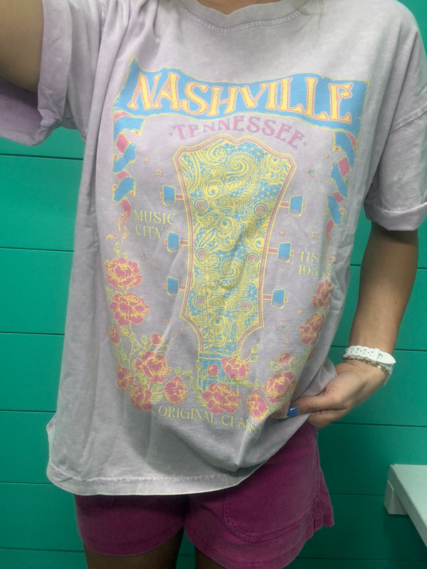 Nashville Lavender Graphic Tee