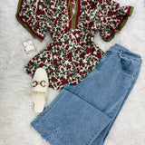 Covered in Beauty Floral Top