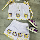 Gameday Tiger Spirit Embroidered Set
