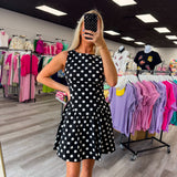 Dot Your Thing Dress 🖤