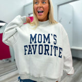 Dad’s / Mom's Favorite Reversible  Mock Neck Pullover