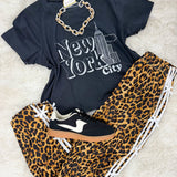 New York Crop Graphic Tee