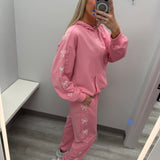 Bow Hoodie and Joggers Set
