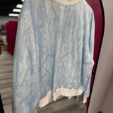 Iced Out Camo Blue Mockneck