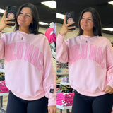Monochromatic Pink Sweatshirt | LULUMAC