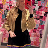 In The Krewe Mardi Gras Sequin Stripe SHORTS