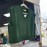 Green Sweater Vest
