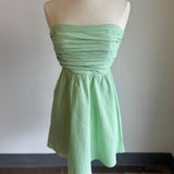 Pistachio Strapless Dress